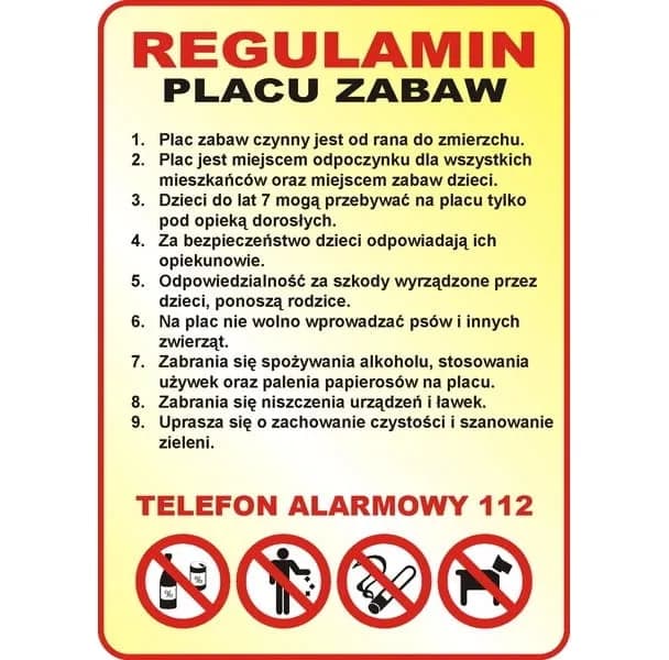 Co powinien zawierać regulamin placu zabaw, aby zapewnić bezpieczeństwo? Co powinien zawierać regulamin placu zabaw, aby zapewnić bezpieczeństwo?