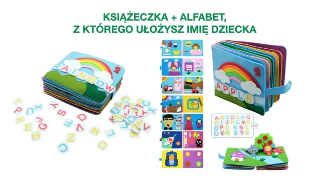 Filcowa książeczka sensoryczna - jak wspiera rozwój Twojego dziecka Filcowa książeczka sensoryczna - jak wspiera rozwój Twojego dziecka